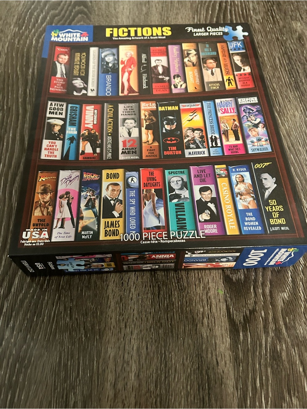 White Mountain Fictions 1,000-Piece Puzzle - Picture 5 of 9